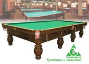 Продаются новые бильярдные столы,  аксессуары.